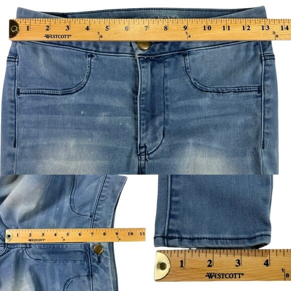 AEO American Eagle Outfitters Extreme Leggings AEO Sateen Jegging Skinny Jeans - Picture 13 of 15